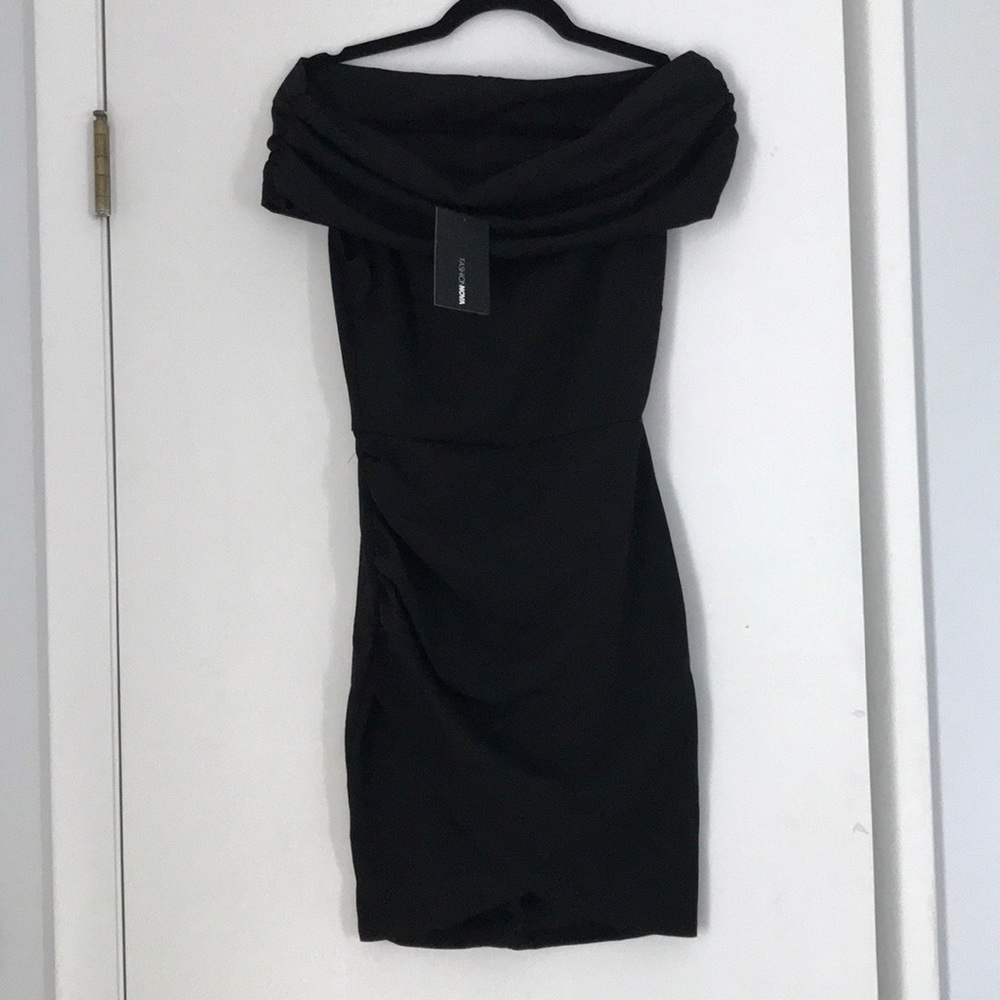 FashionNova black dress